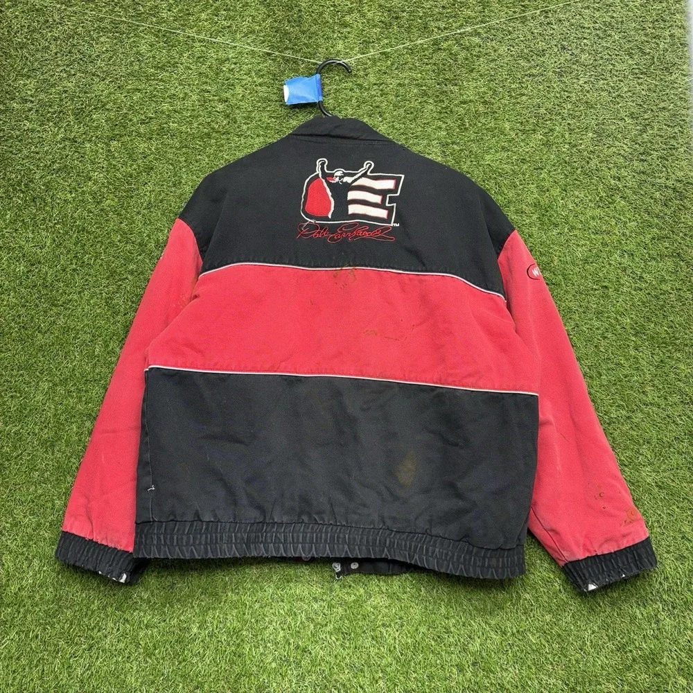 Dale Earnhardt The Intimidator Jacket Mens Medium Winners Circle Canvas y2k